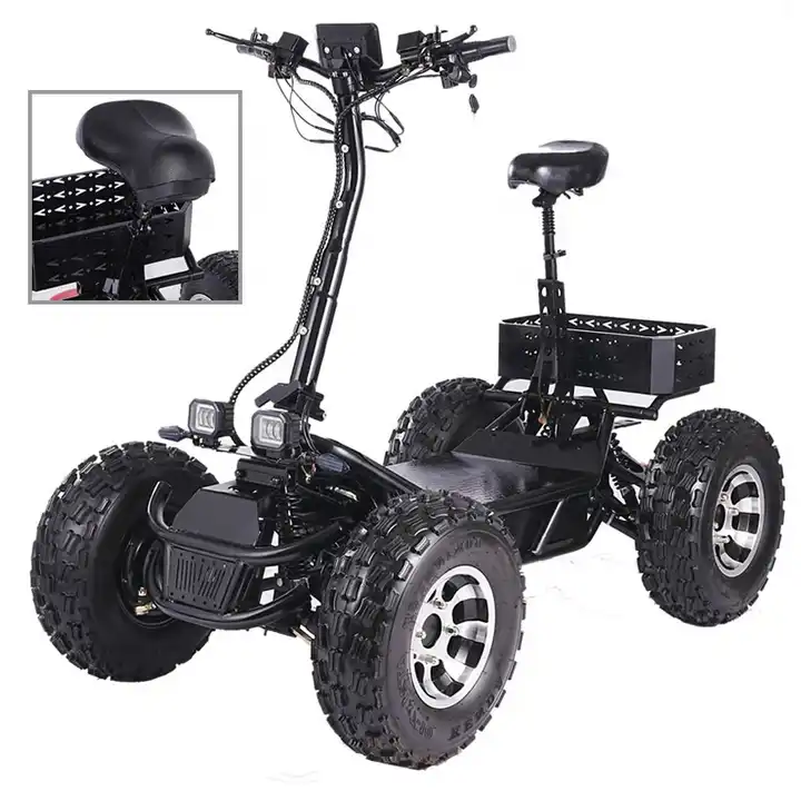 سكوتر كهربائي رباعي العجلات لل - مراجعة 60V 50Ah Electric Scooter Battery وسعره