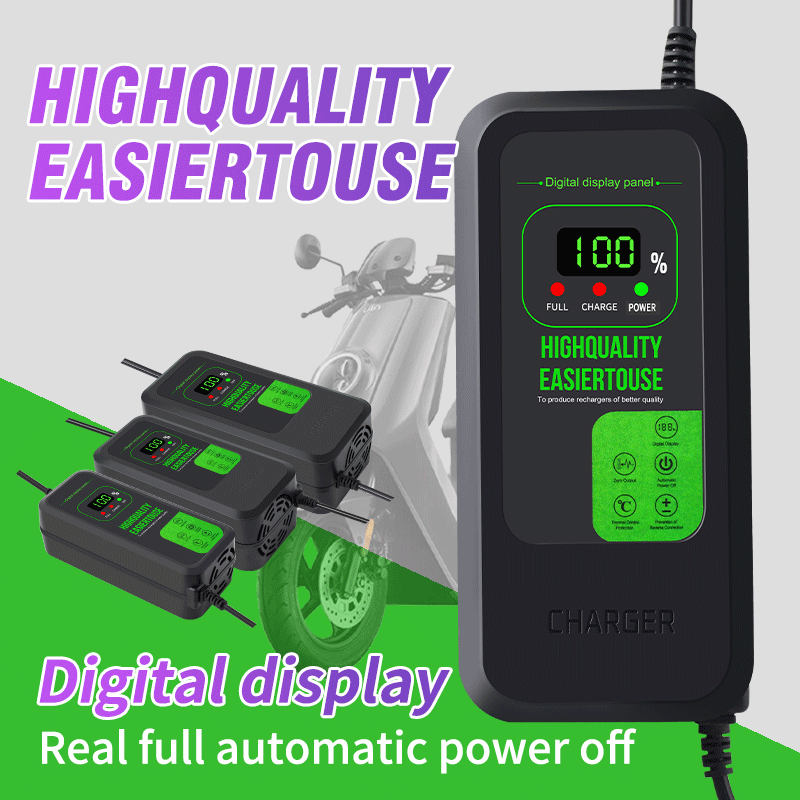 شاحن بطارية ليثيوم محدث حديثًا - مراجعة 84V 20A Smart Charger وسعره