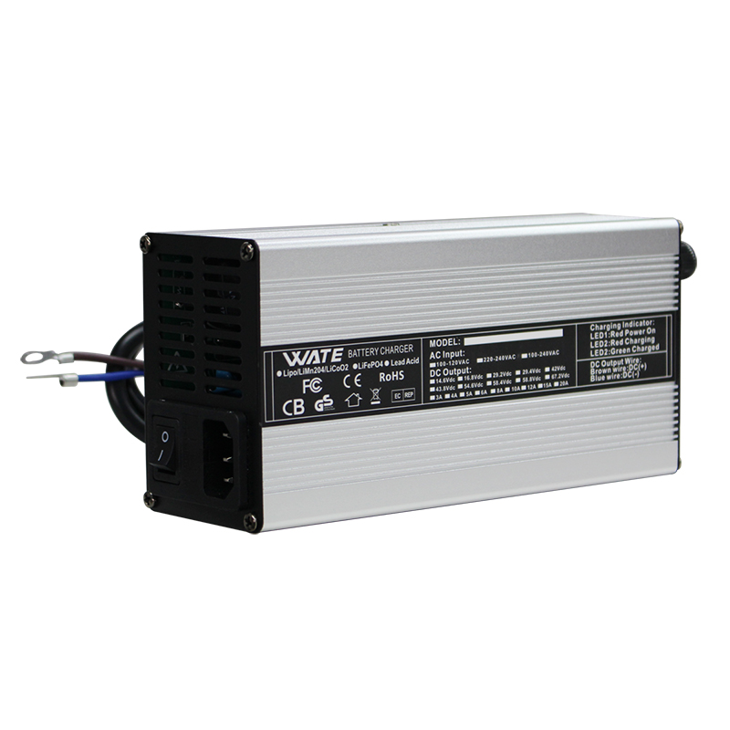 58.4 فولت 12A LiFePO4 شاحن بطا - مراجعة 84V 20A Smart Charger وسعره