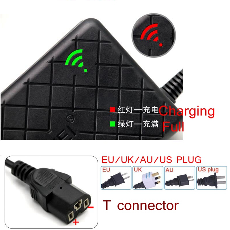شاحن بطارية ليثيوم ذكي 60 فولت - مراجعة 84V 20A Smart Charger وسعره