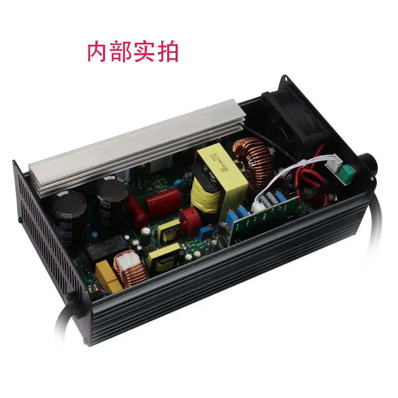 شاحن سريع بتيار قابل للتعديل ل - مراجعة 72V 15A Fast Charger وسعره